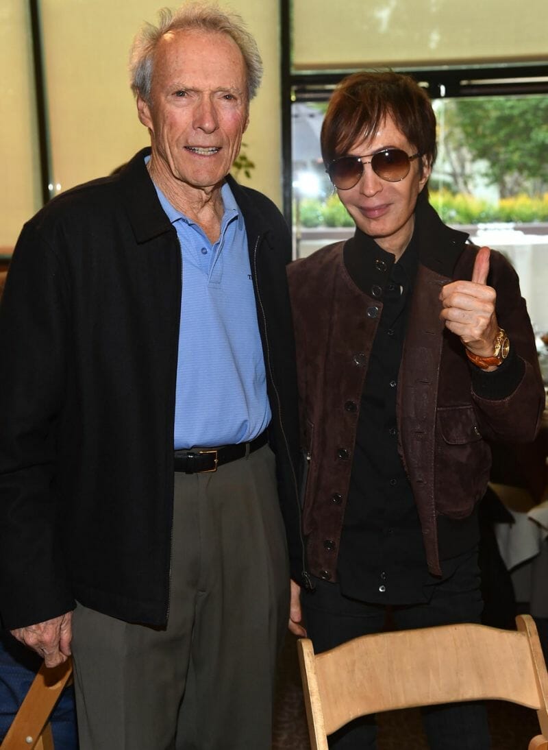 Clint Eastwood et Michael Cimino en février 2014